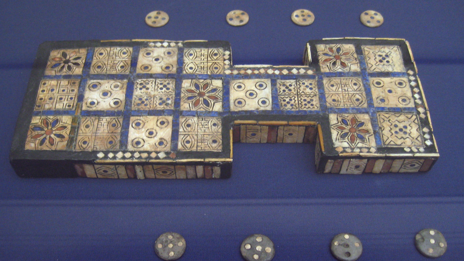 Ancient Egypt Royal Game of Ur Dungeons & Dragons Dice, Dice